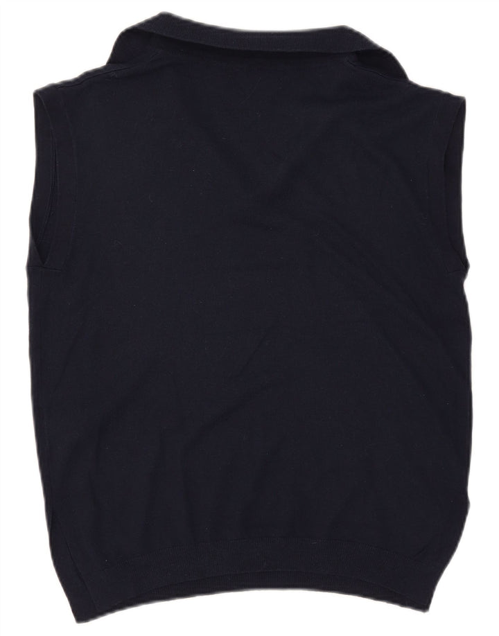Marks & Spencer Débardeur pour femme UK 10 Small Bleu marine Polyester