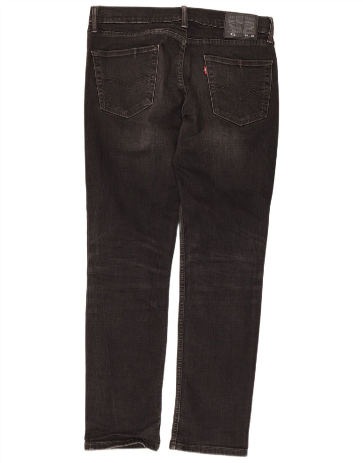 Levi's Jean Slim 511 Homme W34 L32 Noir Coton