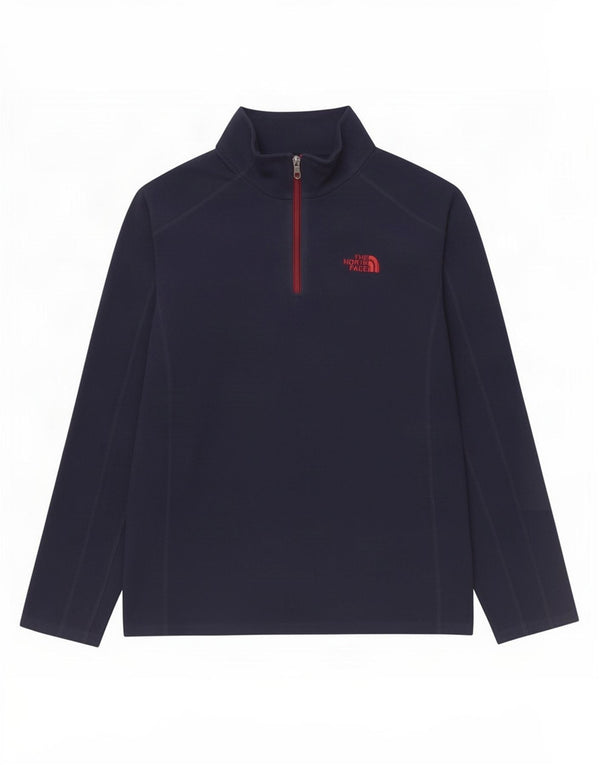 The North Face Pull polaire à col zippé pour garçon 14-15 ans XL Bleu marine