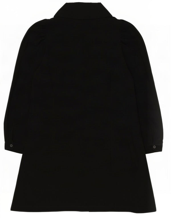 Zara Robe chemise pour femme UK 20 2XL Noir Lyocell