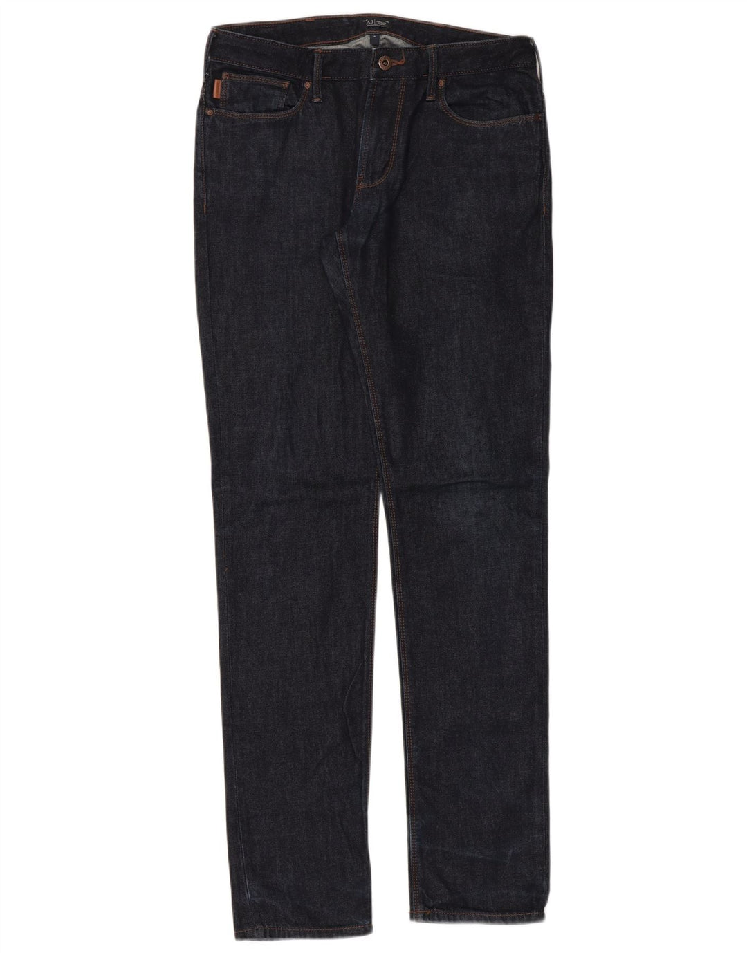 Armani Femme Jean Slim W31 L34 Bleu Marine Coton