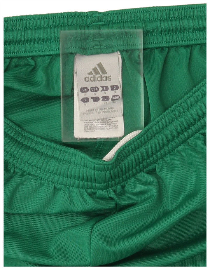 Adidas Short de sport Climalite pour homme Petit vert Polyester