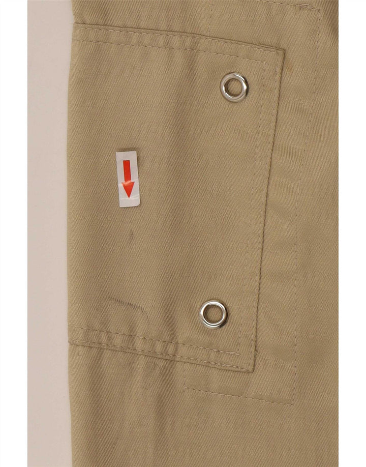 American Legend Veste utilitaire pour homme UK 38 Coton beige moyen