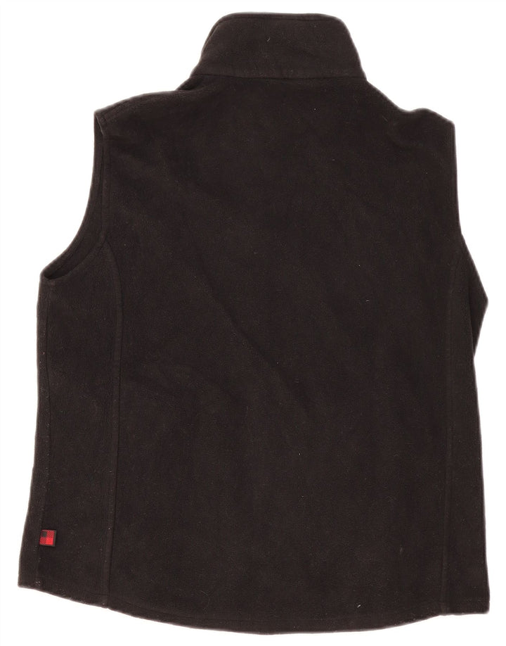 Woolrich Gilet Polaire Femme UK 14 Medium Noir