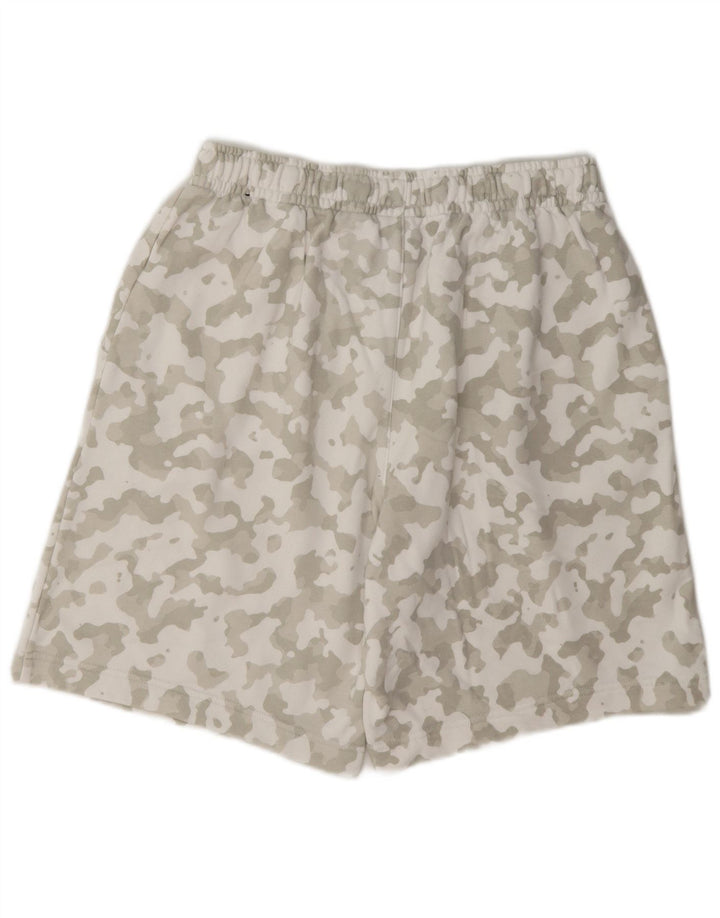 Short de sport Nike pour homme, grand, gris, camouflage