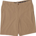 IZOD Mens Straight Fit Chino Shorts W42 2XL Beige Polyester Vintage Izod and Second-Hand Izod from Messina Hembry 