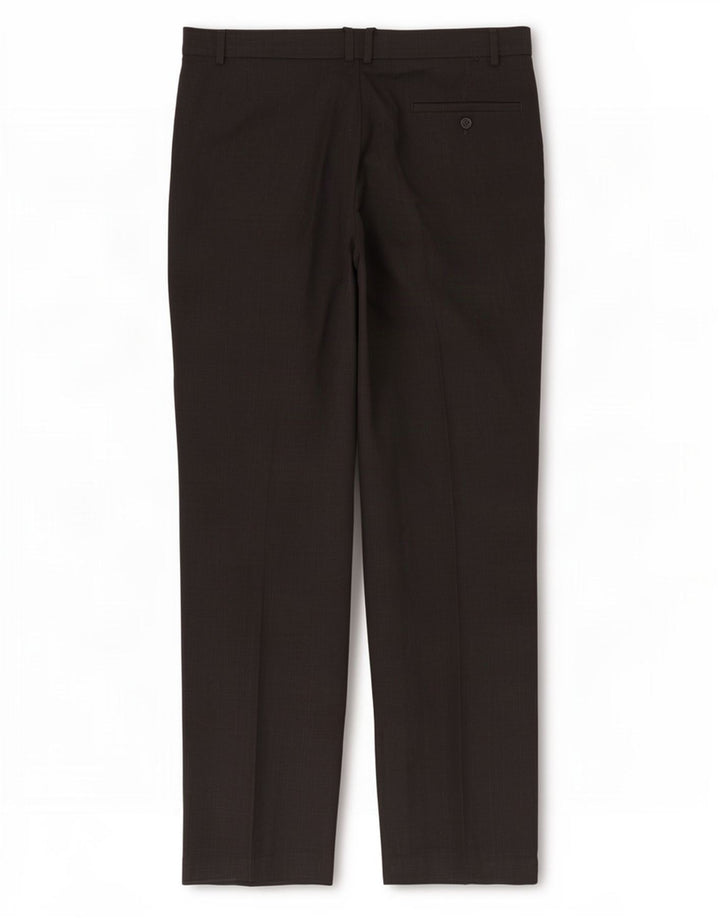 Marks & Spencer Pantalon de Costume Droit Homme W40 L33 Noir Polyester