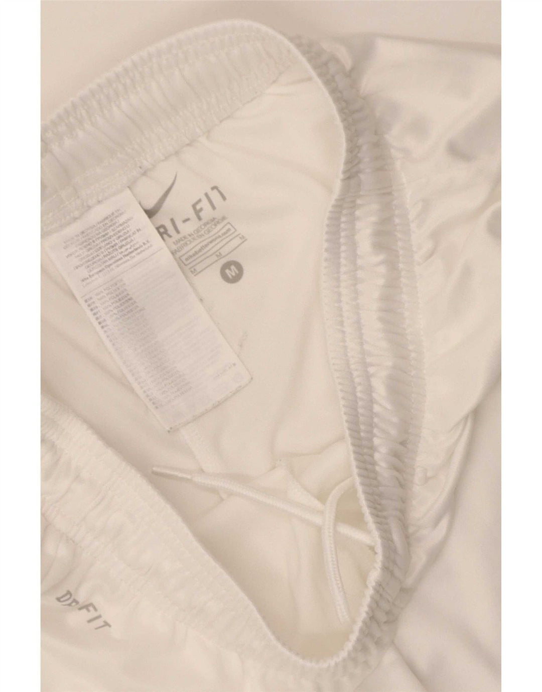 Nike Short de sport Dri Fit pour homme en polyester blanc moyen
