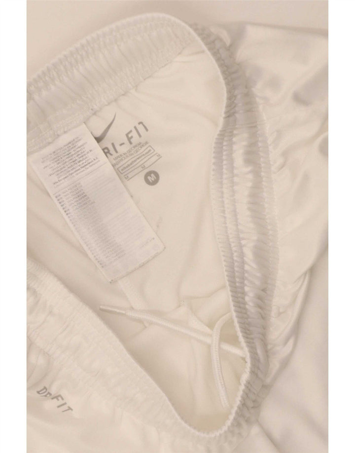 Nike Short de sport Dri Fit pour homme en polyester blanc moyen