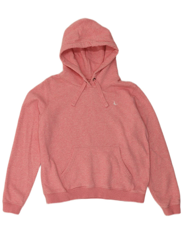 Jack Wills Pull à capuche pour femme UK 14 Large Rose Moucheté