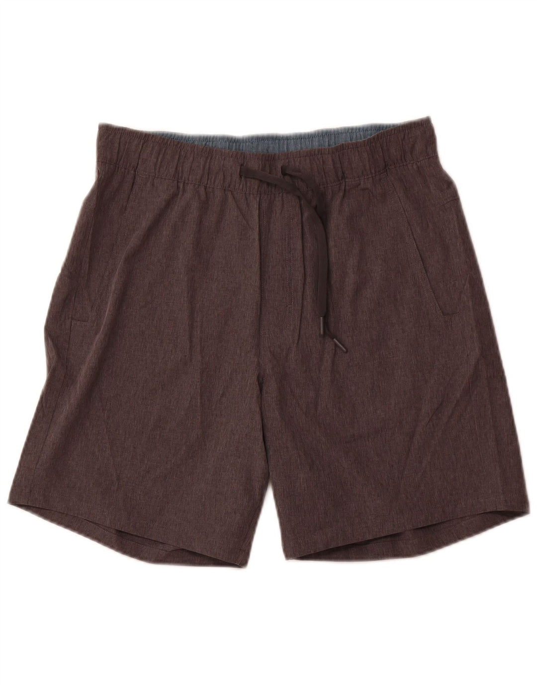 EDDIE BAUER Short de Sport Homme Gris Moyen Polyester