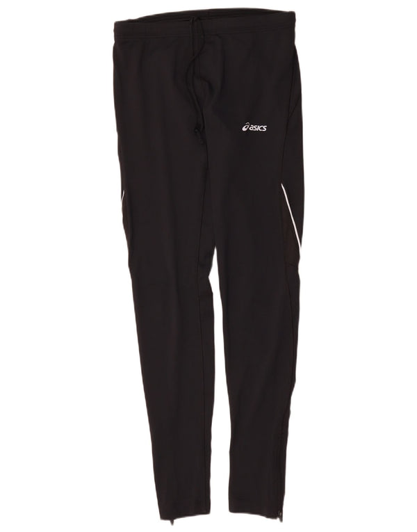 Asics Pantalon de survêtement pour femme UK 44 Large Noir Polyester