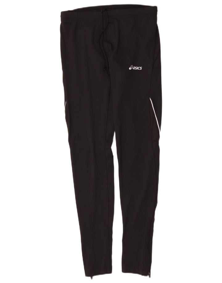 Asics Pantalon de survêtement pour femme UK 44 Large Noir Polyester