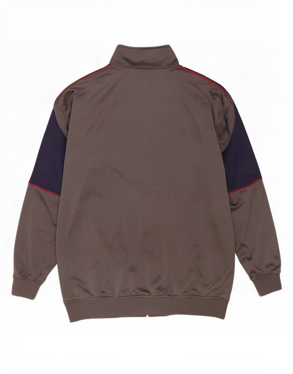 NFL New England Patriots Veste de survêtement pour homme 2XL Gris Colorblock