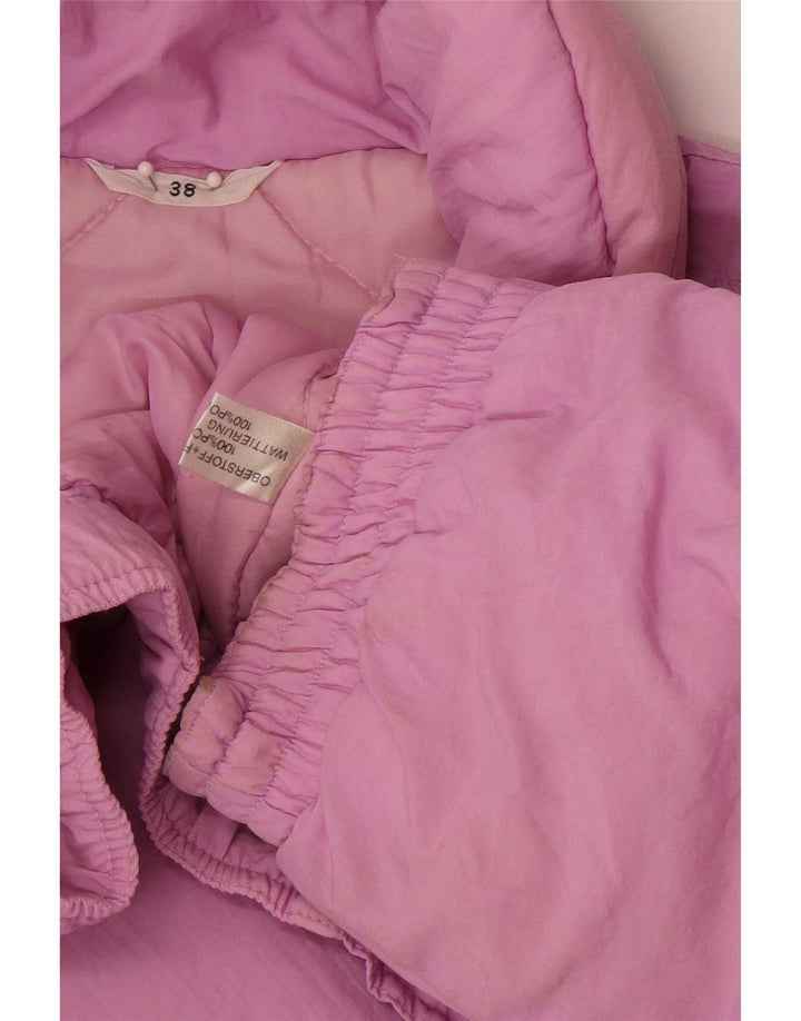 manteau rembourré surdimensionné femme vintage EU 38 Polyamide violet moyen