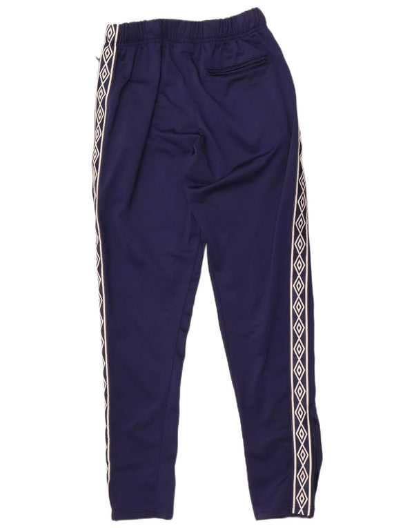 Umbro Pantalon de Survêtement Graphique Homme Large Bleu Marine Polyester
