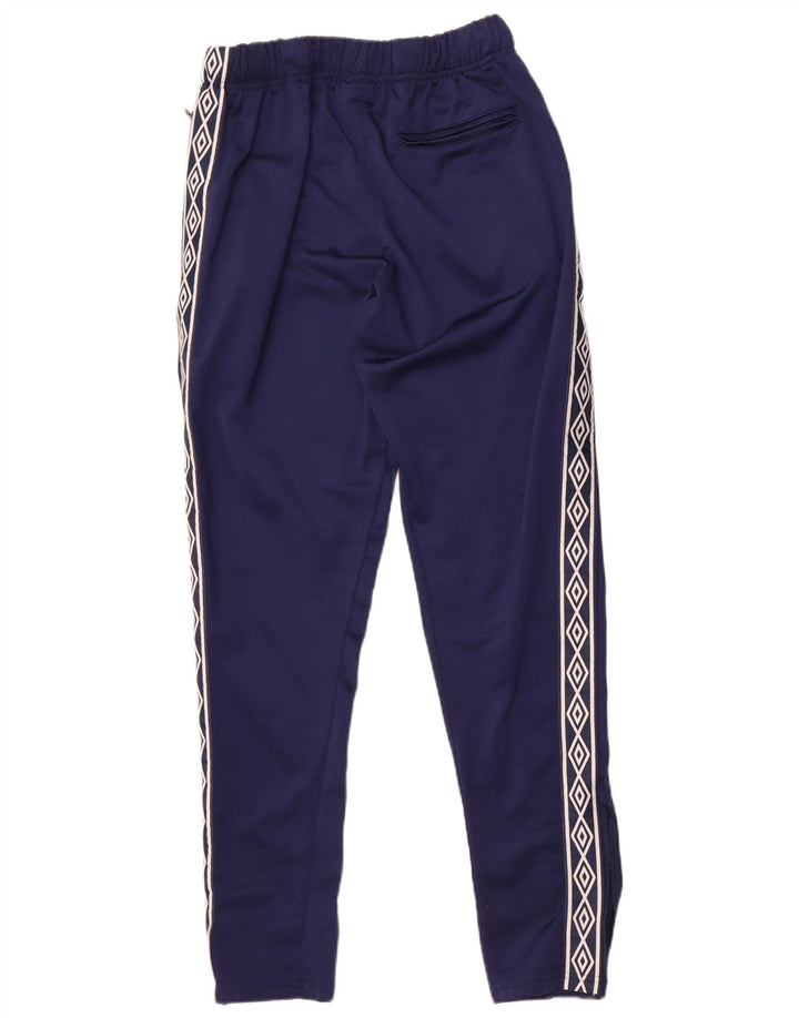 Umbro Pantalon de Survêtement Graphique Homme Large Bleu Marine Polyester