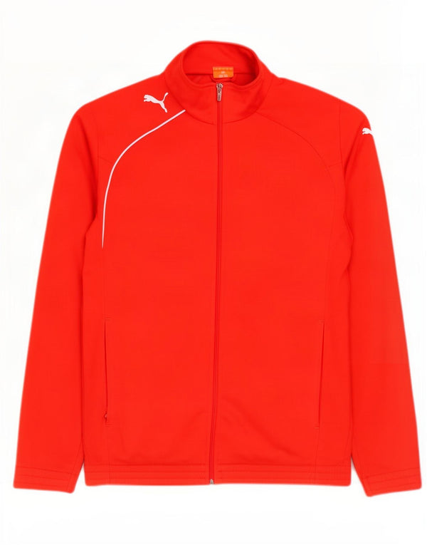 Puma Veste de survêtement pour homme Petit Orange Polyester