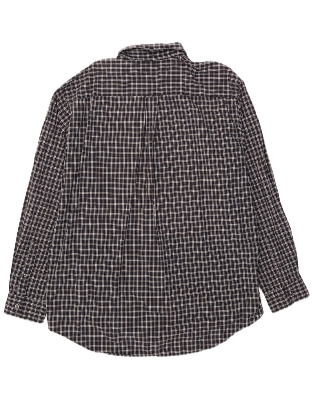 Nautica Chemise Homme XL Bleu Marine Carreaux Coton