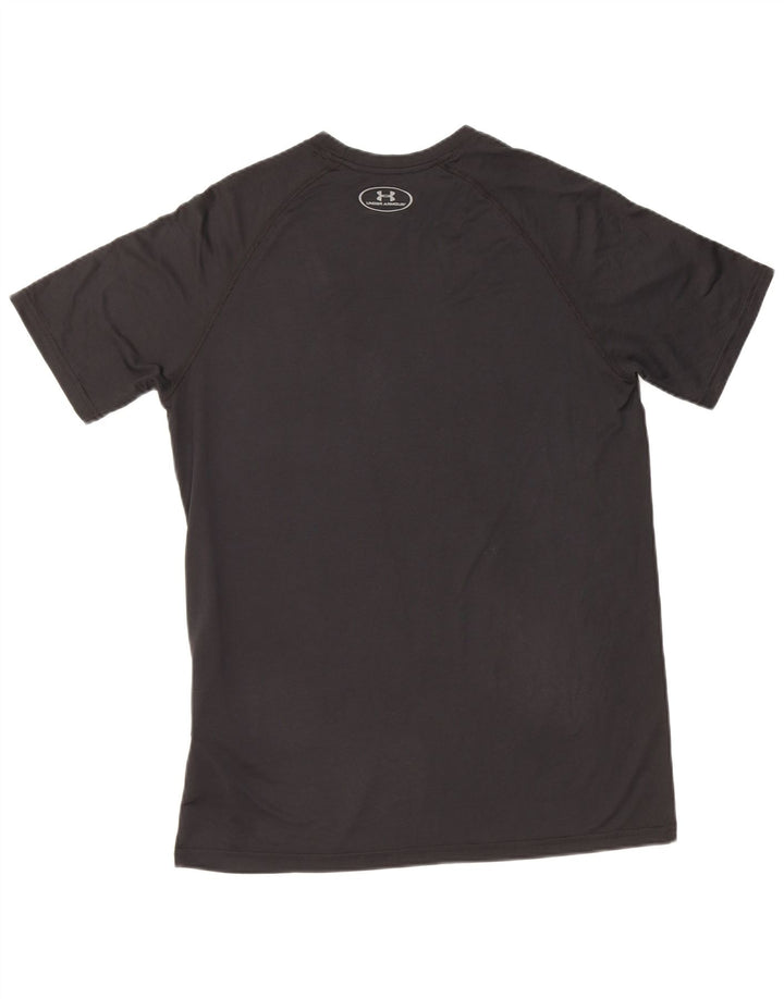 Under Armour Heat Gear Graphic T-Shirt Haut Petit Noir Polyester