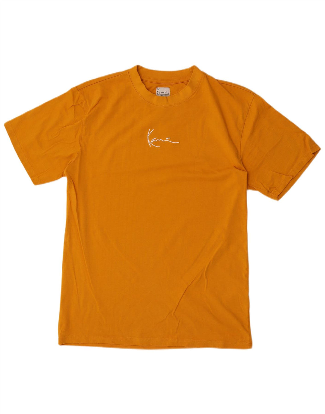 Karl Kani T-Shirt Homme Orange Moyen Coton