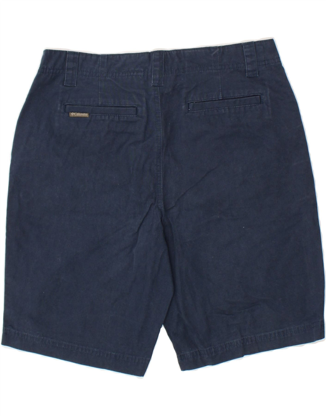 COLUMBIA Womens Cargo Shorts US 6 Medium W30 Navy Blue Cotton Vintage Columbia and Second-Hand Columbia from Messina Hembry 