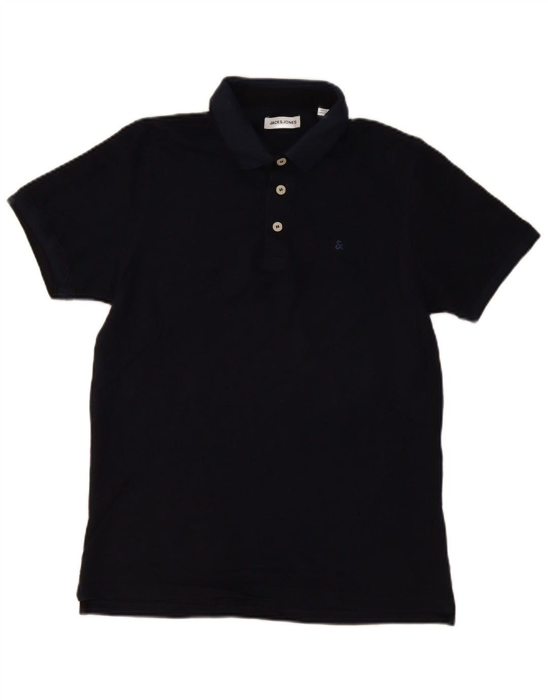 Jack & Jones Polo Homme Bleu Marine Moyen Coton