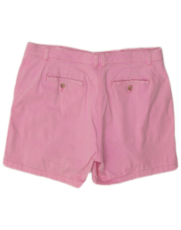 Joules Short Chino Femme UK 16 Large W34 Rose Coton