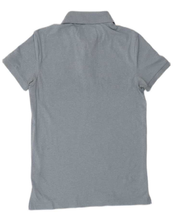 HOLLISTER Polo Homme Petit Bleu Coton