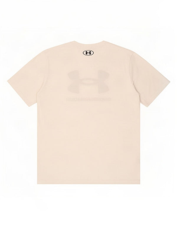 Under Armour T-shirt graphique coupe ample pour homme, grand, blanc, coton