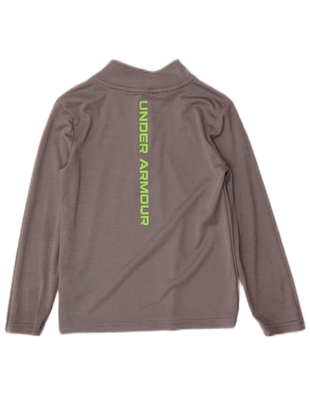 Under Armour Haut de survêtement graphique pour garçon 5-6 ans Gris rayé