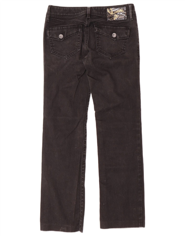 Diesel Jean Droit Totta W25 L27 Femme Noir Coton