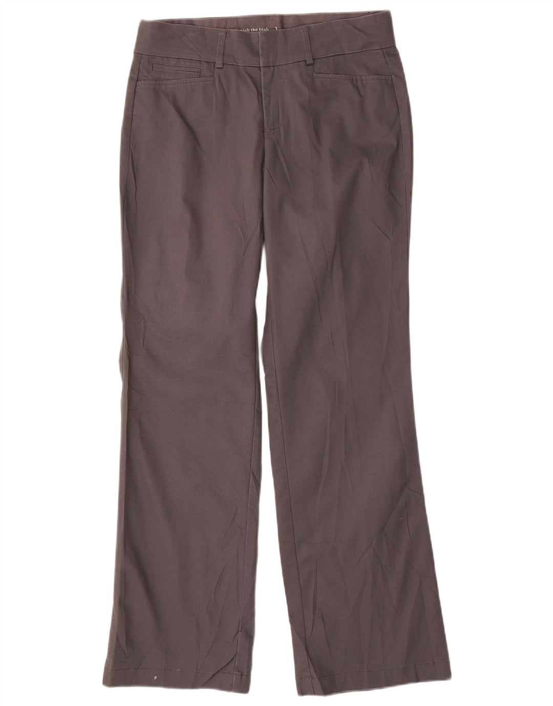 DOCKERS Pantalon décontracté droit pour femme US 4 Small W30 L30 Gris Polyester