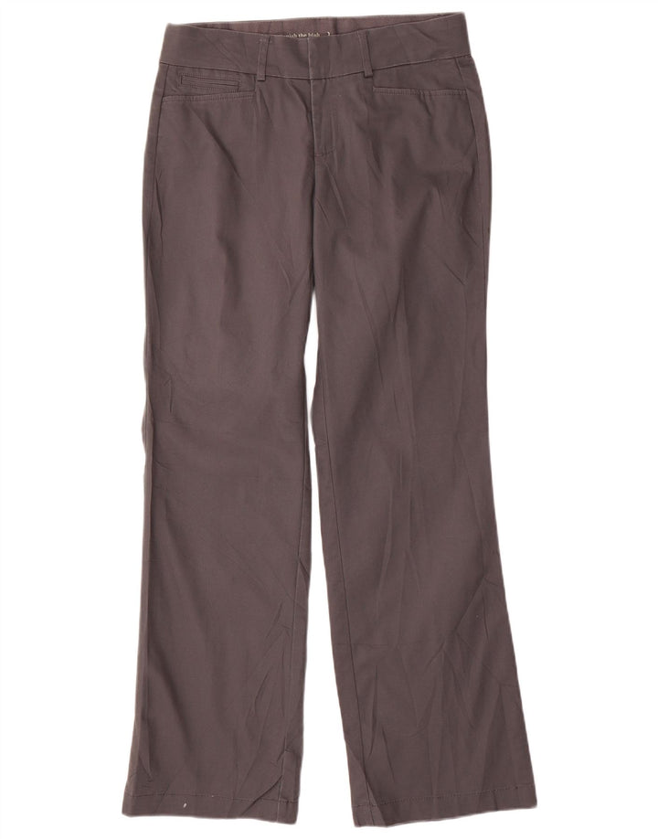 DOCKERS Pantalon décontracté droit pour femme US 4 Small W30 L30 Gris Polyester