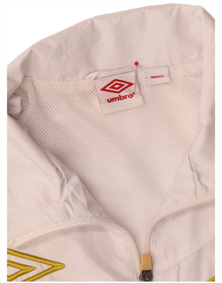 Umbro Veste de Survêtement Graphique Homme Petit Blanc Polyester Colorblock