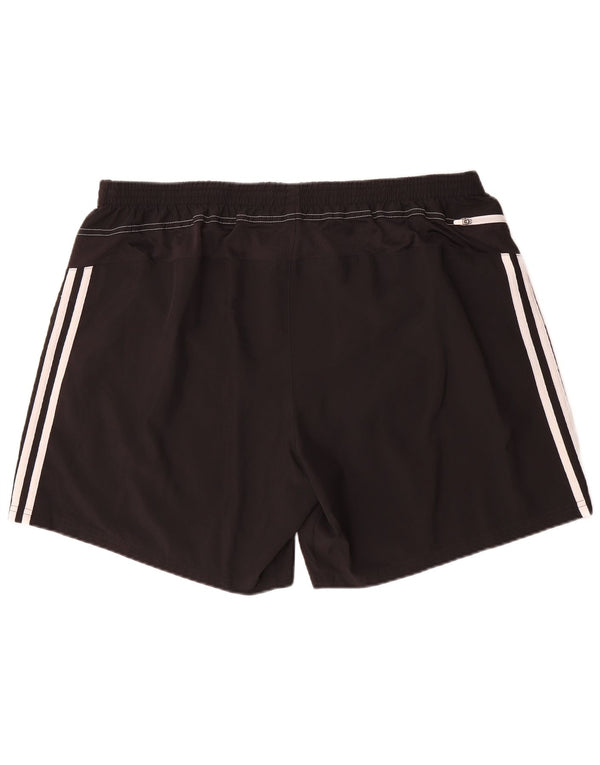 Adidas Short de sport Climalite pour homme 2XL Noir Polyester