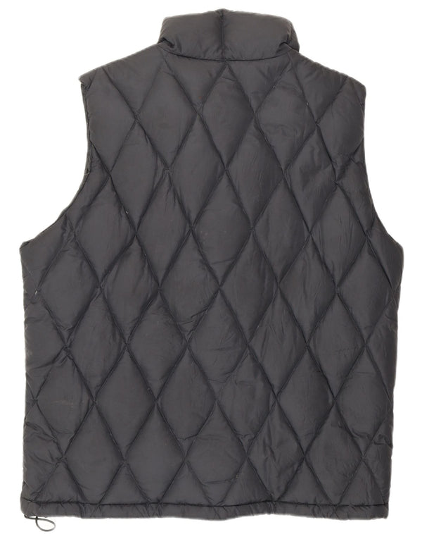 Alberto Aspesi Gilet rembourré pour homme UK 42 XL Bleu marine