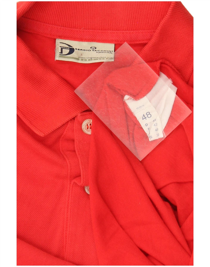 Sergio Tacchini Polo Homme IT 48 Rouge Moyen