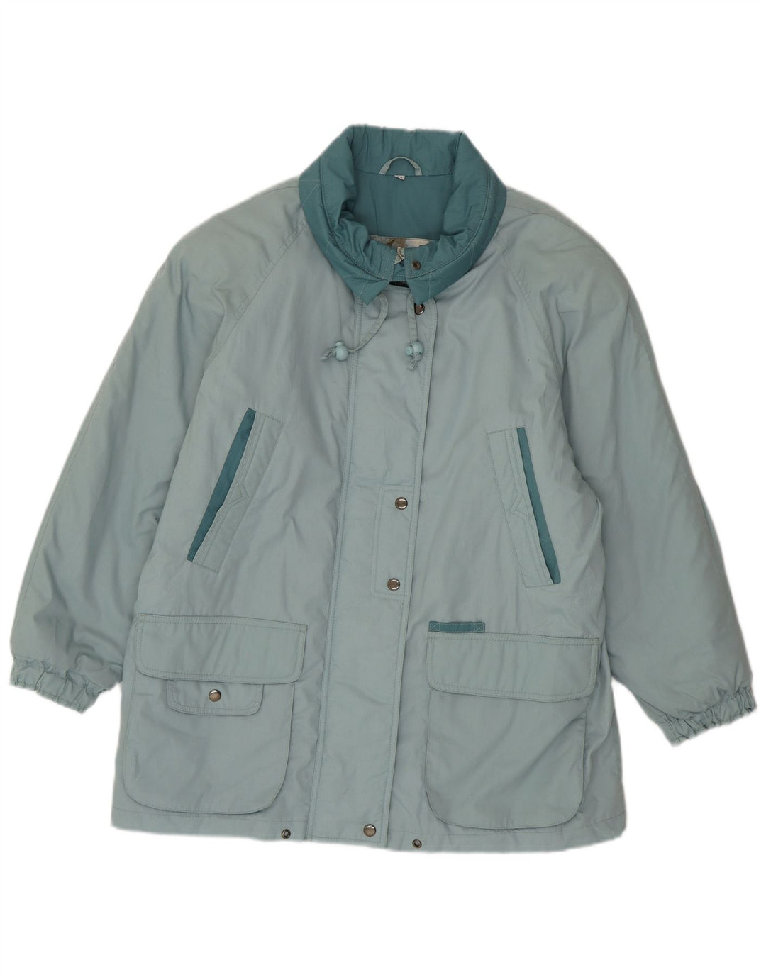 Nouveau Manteau rembourré surdimensionné pour femme Fast EU 40 bleu moyen Polyester