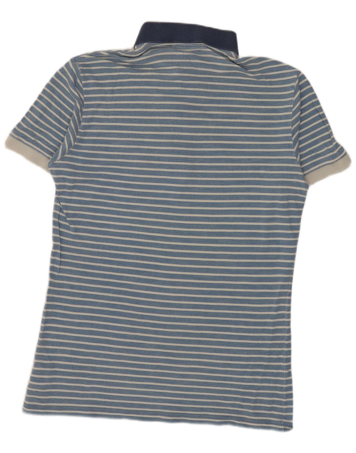 Fred Perry Polo Homme Bleu Moyen Rayé Coton