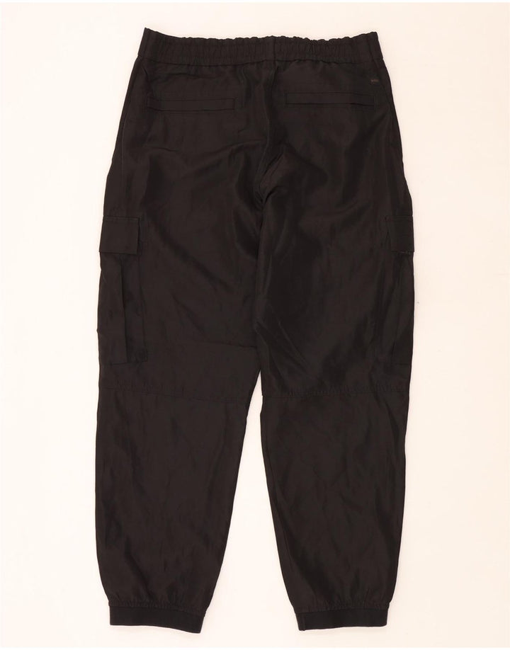 Hugo Boss Pantalon cargo de jogging pour homme W34 L30 Noir Polyester