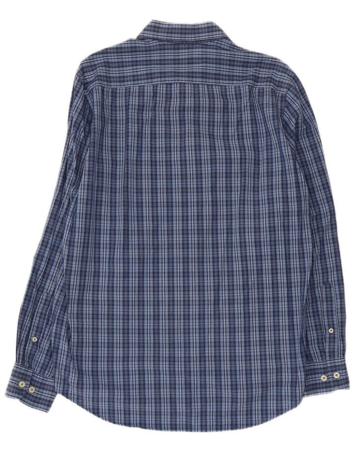 CARRERA Chemise Regular Fit Grand Carreau Bleu en Coton Homme