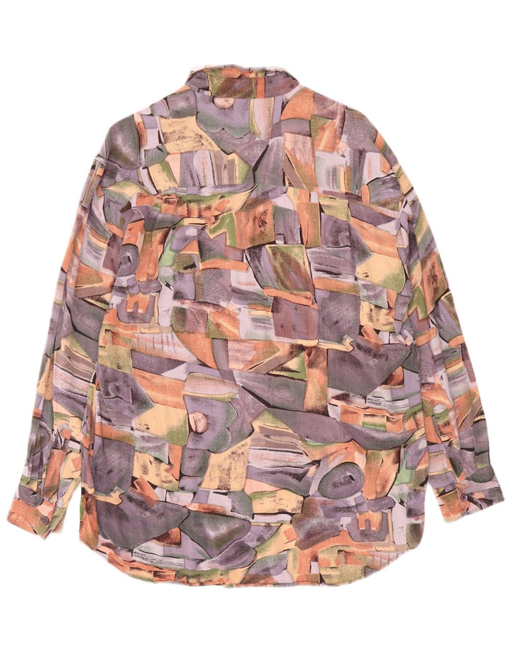 Chemise Homme Vintage Grand Patchwork Multicolore