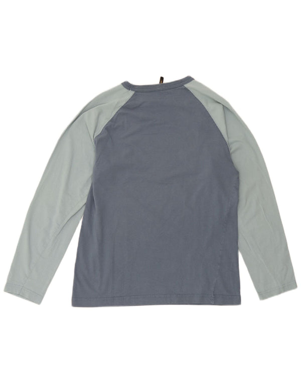 Lee Haut à Manches Longues Kansas City Graphic Homme Bleu Colorblock