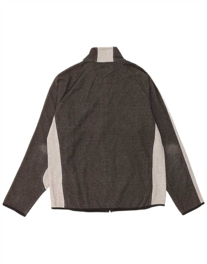 CHAMPION Veste de Survêtement Homme Grand Gris Coton