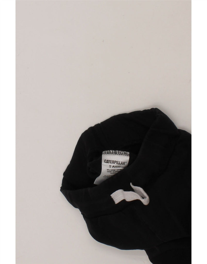 CATERPILLAR Boys Graphic Tracksuit Trousers Joggers 4-5 Years  Black Vintage Caterpillar and Second-Hand Caterpillar from Messina Hembry 