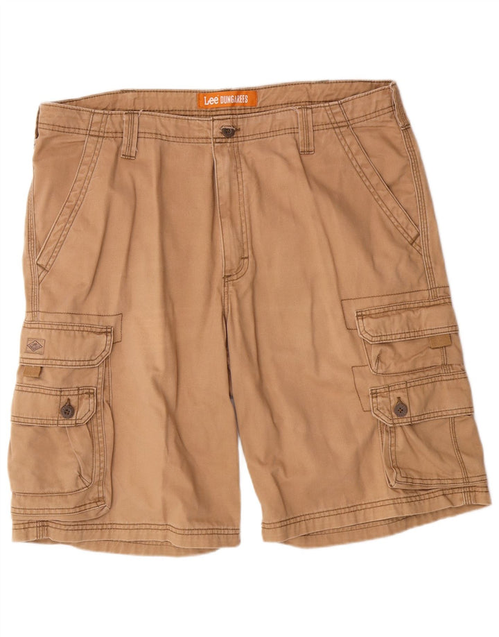 Lee Short Cargo Homme W38 XL Coton Beige