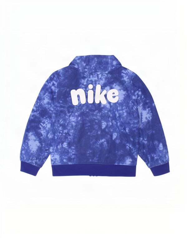 Nike Veste de survêtement graphique pour bébé garçon 18-24 mois Bleu Tie Dye
