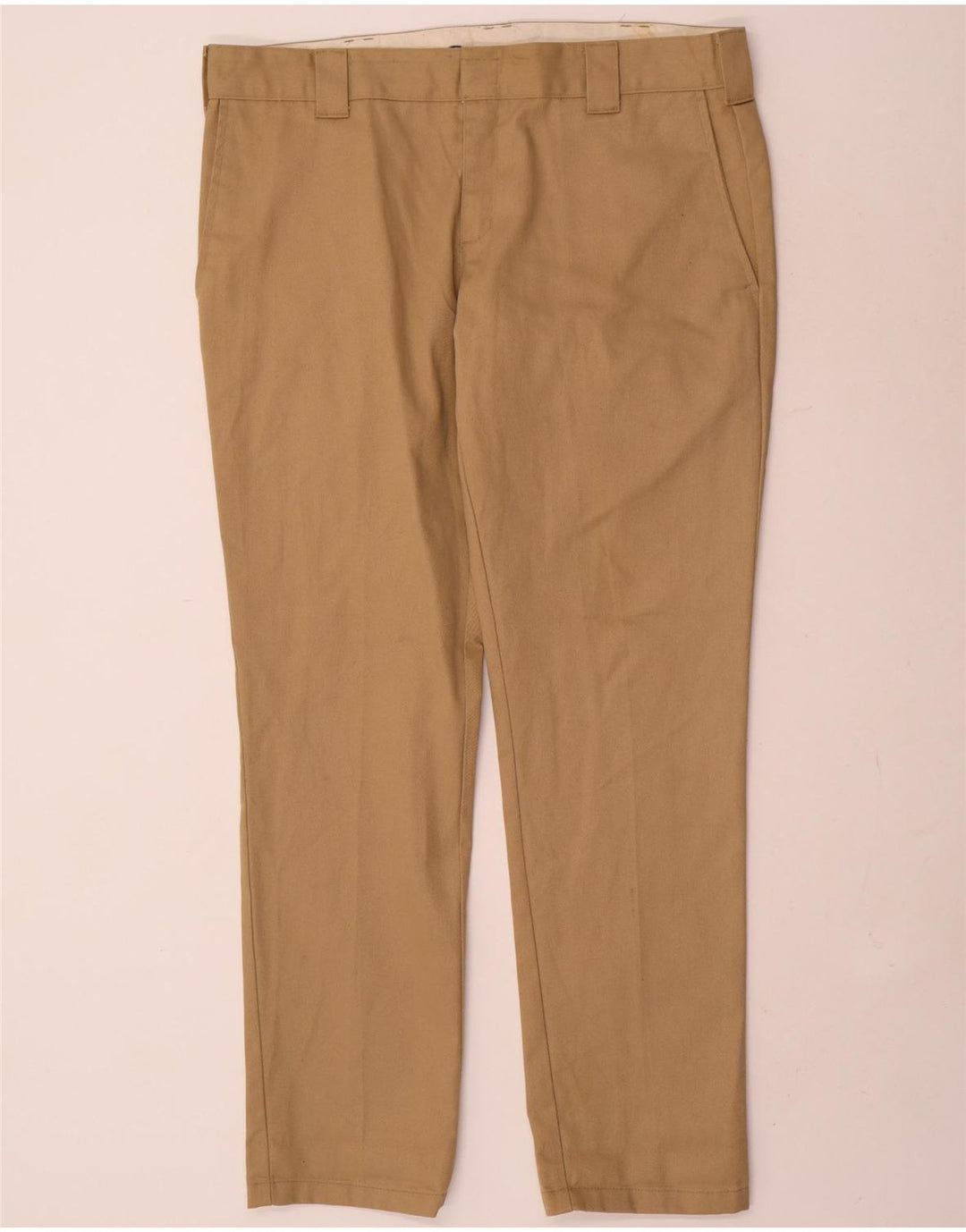 Dickies Pantalon Chino Slim Fit Homme W36 L32 Beige Polyester