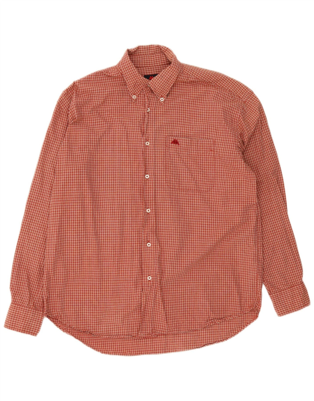 Kappa Chemise Homme Grand Rouge Vichy Coton